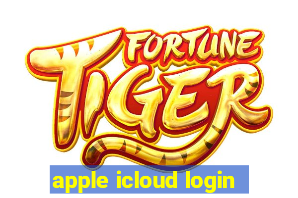 apple icloud login